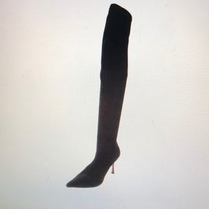 Alexandra Neel over the knee boots